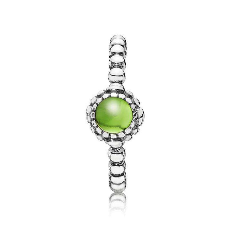 Pandora Australia Birthday Blooms Ring August - Sterling Silver | YWEZAD302